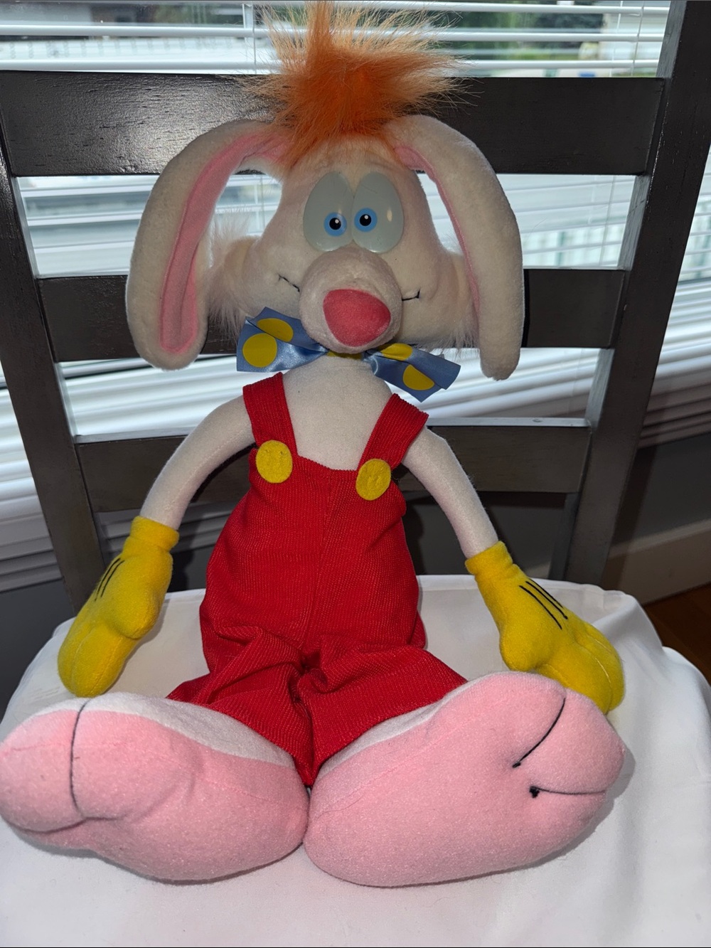 Disney Vintage Roger Rabbit pull string plush
